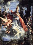 COELLO, Claudio Triumph ot St.Augustine oil painting